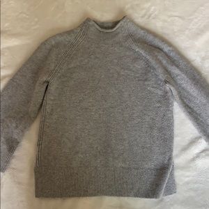 LOFT- Gray turtleneck sweater